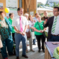 Eröffnung der Ausstellung "Make Fruit Fair" durch Peter Hauk MdL, Minister für Ländlichen Raum und Verbraucherschutz Baden-Württemberg
