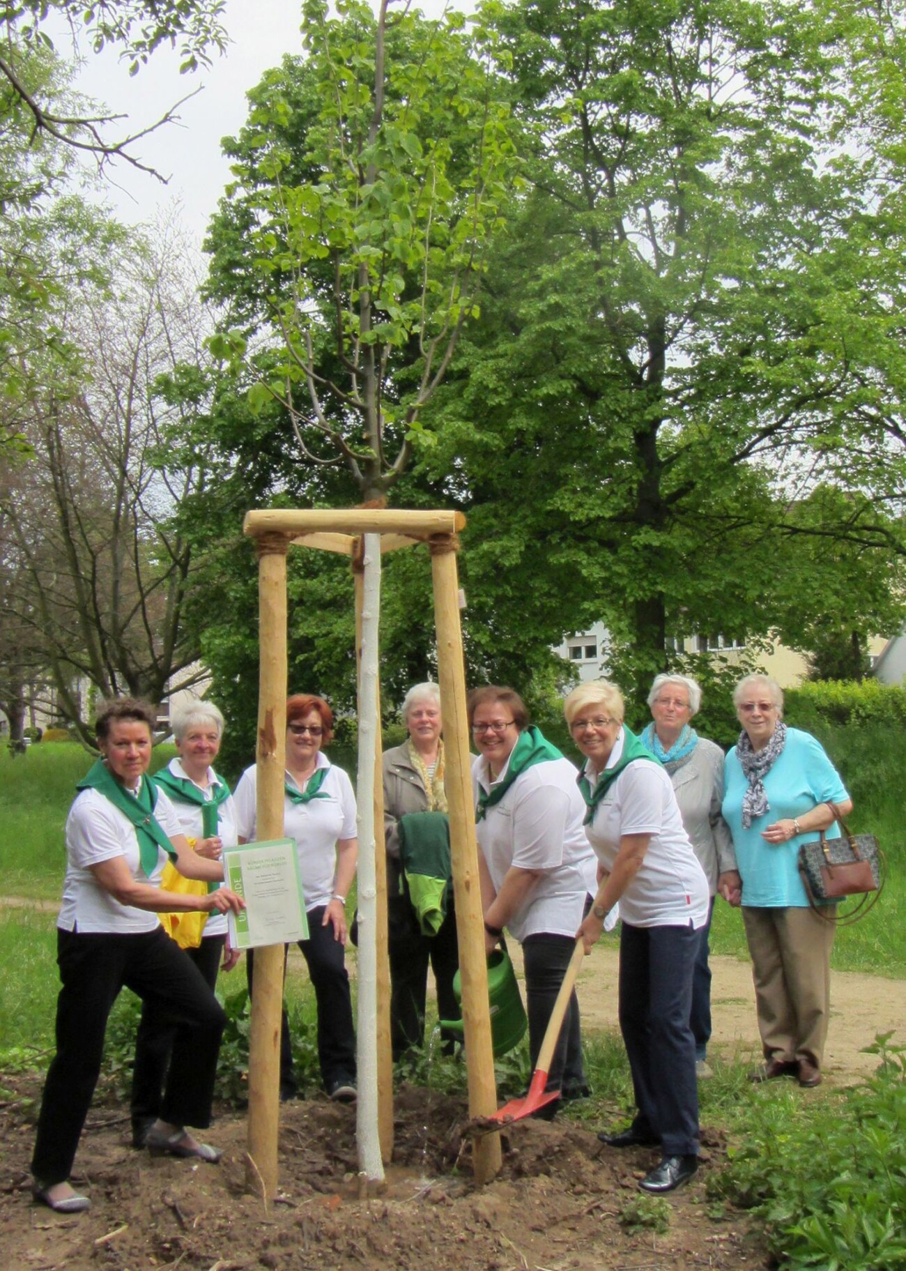 Baumspende der LandFrauen in Feudenheim