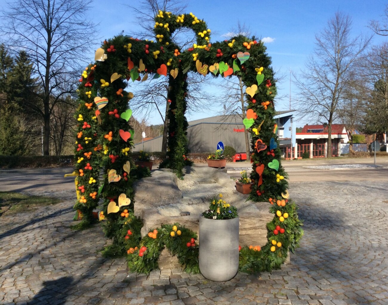 Osterbrunnen der LandFrauen Althütte