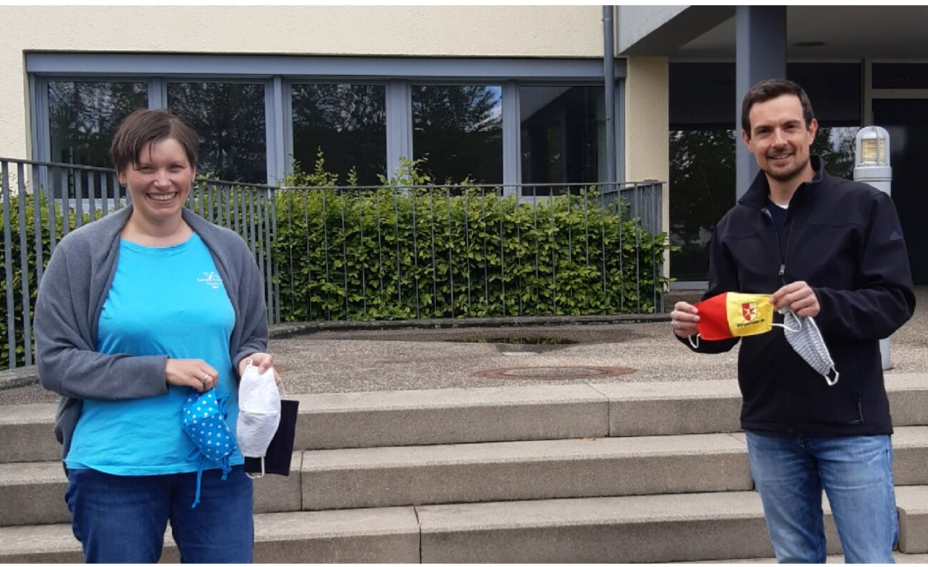 Alltagsmasken für die Gemeindeverwaltung Siegelsbach