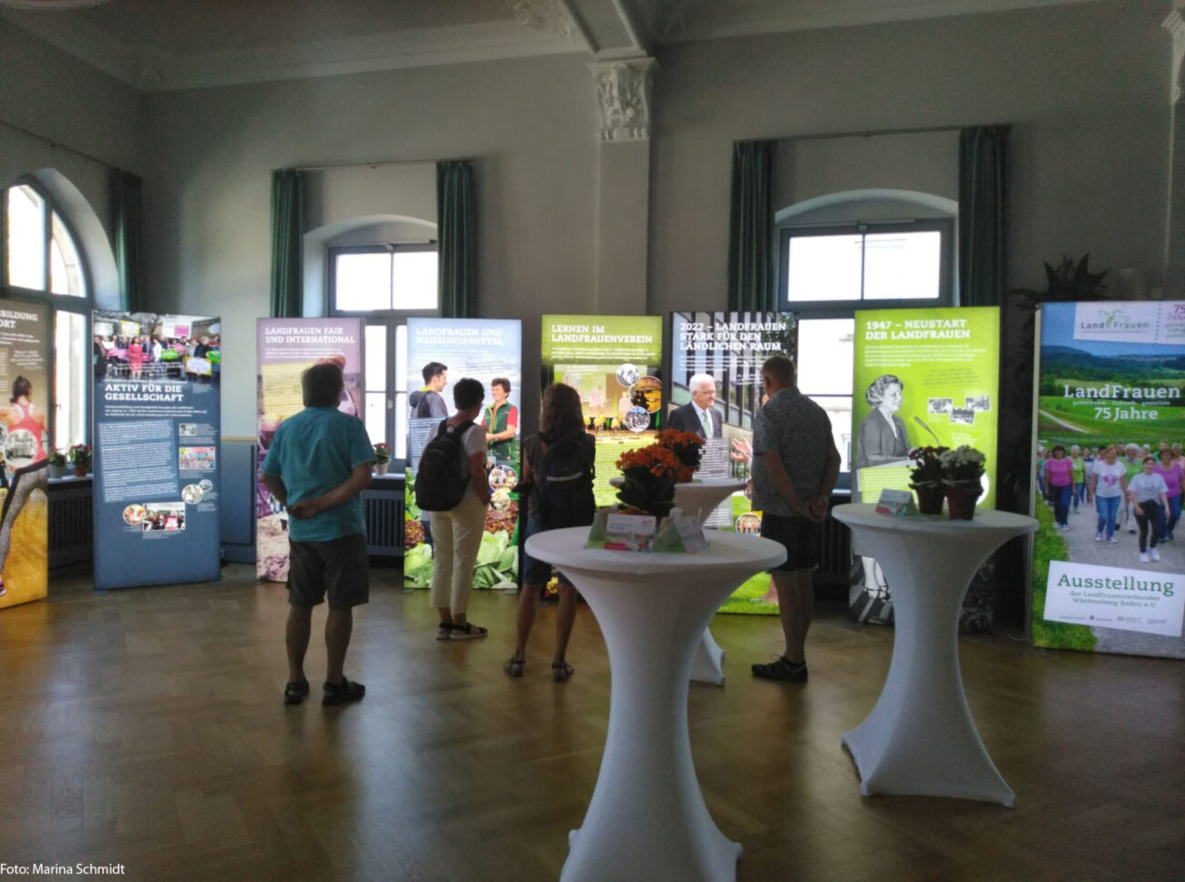 Ausstellung bei Gartenschau in Eppingen