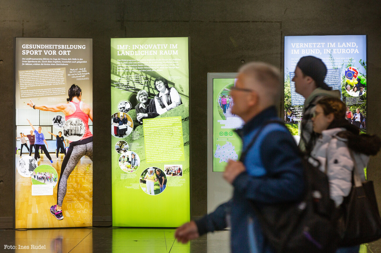 Ausstellung auf Frühjahrsmessen in Stuttgart