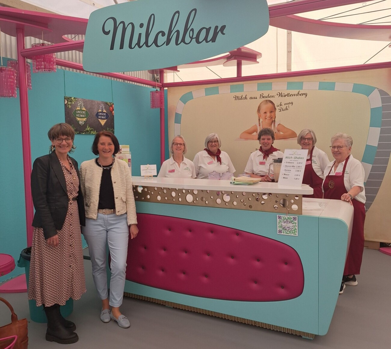 LandFrauen stark vertreten auf dem Mannheimer Maimarkt – Besuch der Landesebene beim LandFrauentag des Kreisverbands Mannheim