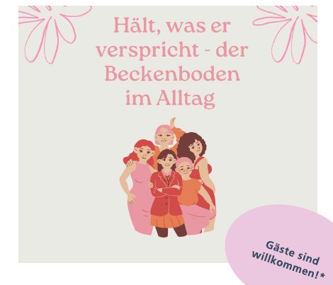 Hält, was er verspricht – der Beckenboden im Alltag