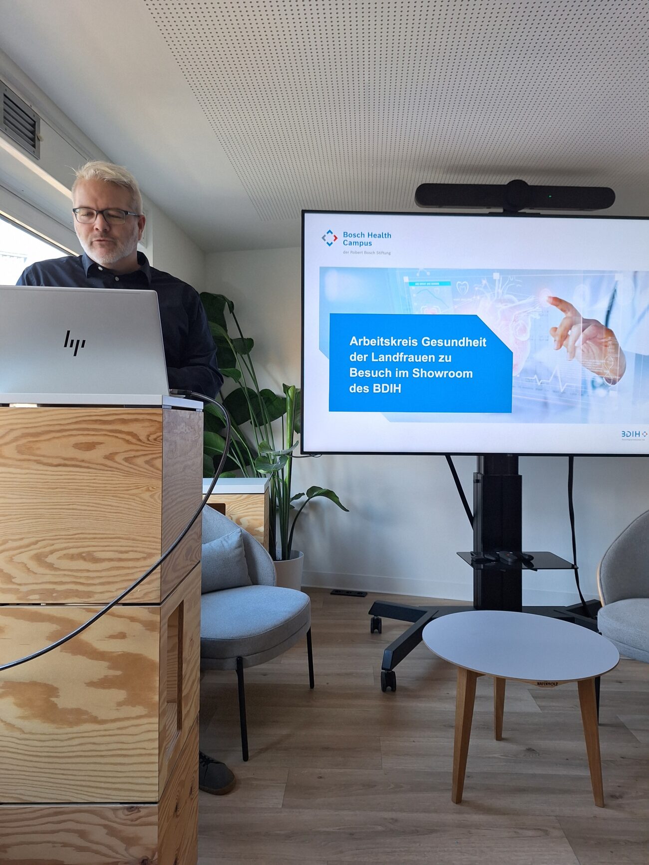 Einblick in die Zukunft der Gesundheitsversorgung: AK Gesundheit im Showroom des Bosch Digital Innovation Hub