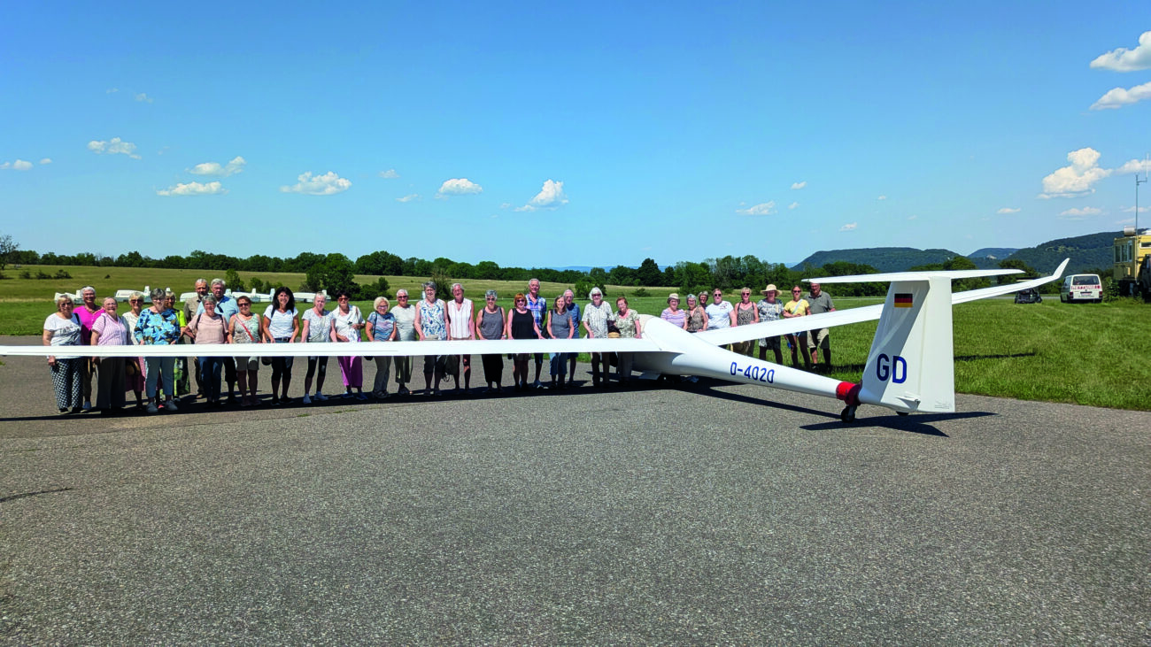 LandFrauen Großdeinbach mit Mutlangen, Rehnenhof und Wetzgau auf Segelflug