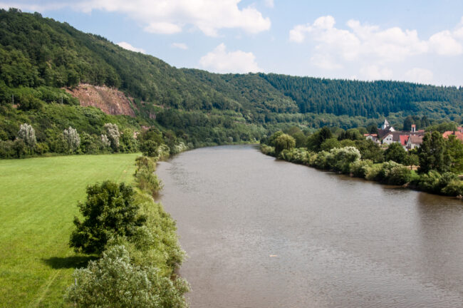 Neckar bei Neckargerach-Guttenbach